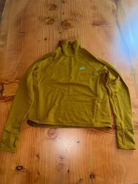 Brooks Mustard Pullover Hoodie